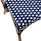 Flash Furniture Navy/White PE Rattan Stacking Paris Chair, 2PK 2-SDA-AD642001-NVYWH-NAT-GG - alternate 5